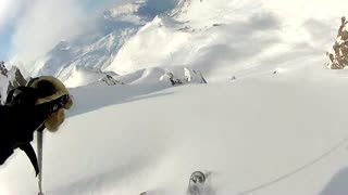 Beauty of skiing. Lite feelgood film