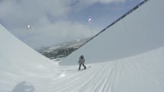 Dew Tour Pipe Practice