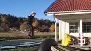 double frontflip från mattan