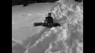 Jag och Olle åker Snowboard (urban)