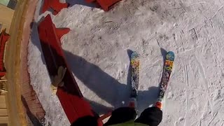 Sick backflip by a pro