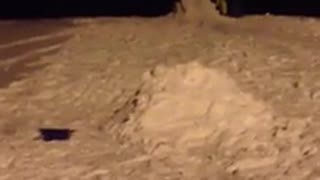 Backflip på litet hopp!