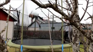 Vi börjar våren med lite studsmatta..