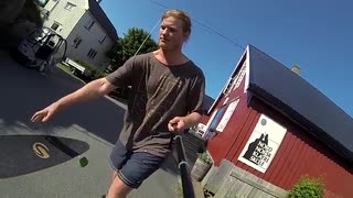 One day in Loften med Julius