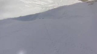 Helikopterlyft i Champoluc vår/2013