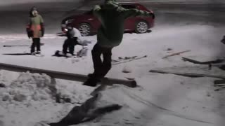 First snow Zenja Potapov 2013