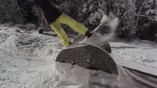 One evening in Gällivare Dundret 5 november 2013