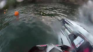 Möjligen sveriges snabbaste jetski. Kawasaki med vattenskotermotor.