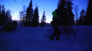 När skidåkarna sover del 1