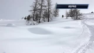 Head dip in Saas Grund