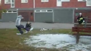 frontflip av railen