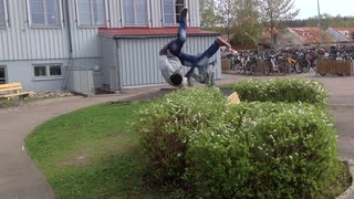 my first side flip.