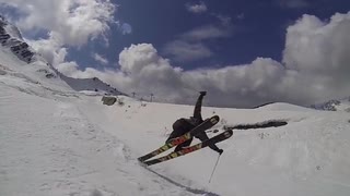 April åkning i Chamonixen +