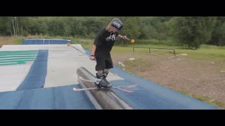 En timme på Snowcamp