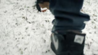 En minut snökärlek - Säsongens första flingor