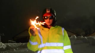 Glid fem meter på rooompaaa