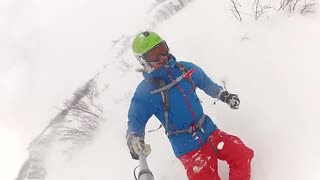 Några pudersvängar i st Anton