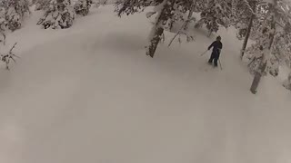 vinterlek för gubbar