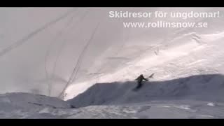 Ganska skakigt filmat, inte så grymt redigerat och inga överdrivet bra åkare - men fy fan vilket fet puderdag!