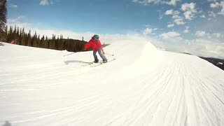 Part time skiing med Ted och Jacob