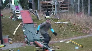 Första dan på railen