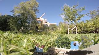 lite studsmatta och lite tricking