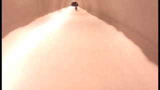 Tunnelåkning i Åre.