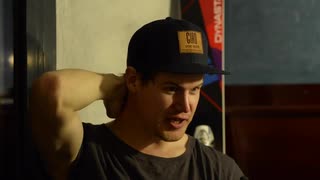 Reine Barkered kvällen innan FWT-premiär