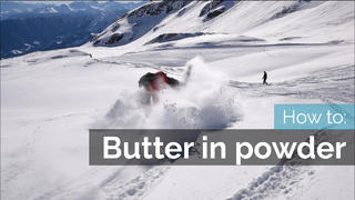 How to Butter in powder