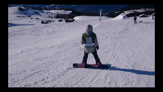 Louise Nordström - Seiser Alm after-contest shred & party