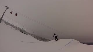 Adam 11 år i Ylläs 2016