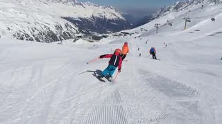 Sköna svängar i Obergurgl