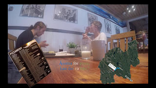 cykla 12 mil för pizza