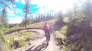 Lucas ridin' some downhill