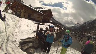 Alagna 2015 skiing