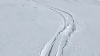 Finåkning ner till Stendalsliften