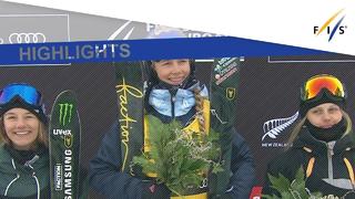 Världscupen Cardrona NZ aug 2017 damer slopestyle