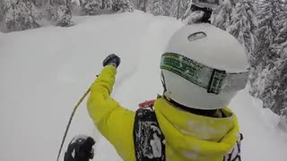 Hur glad man blir av att vintern börjar komma!