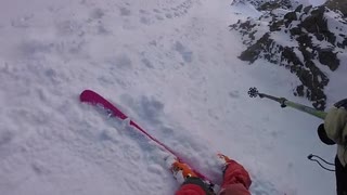 45-50 grader couloir i Colorado