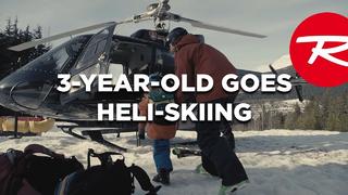 3-åringen som åker heliski