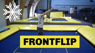Studsmatta: How to front flip