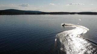 Skön sommarkväll vid Fornby - Jetski
