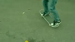 skate på mitt landställe