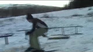 skiing