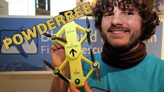 ”– Vi behöver 9 miljoner till vår lavindrönare” Bluebird Mountain - PowderBee (2020)