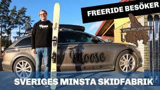 På besök hos Sveriges minsta skidtillverkare: Wermlands Skidfabrik