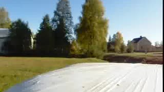 Jag och lillebrorsan voltar lite.