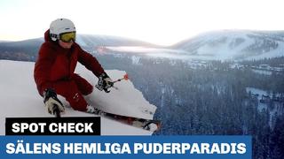 Sälens hemliga offpist-skidåkning