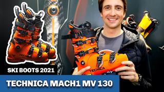 Tecnica Mach1 MV 130: kolfiberförstärkt pjäxa