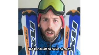 Skiddiktatorn: "Vad tror du att du håller på med?"